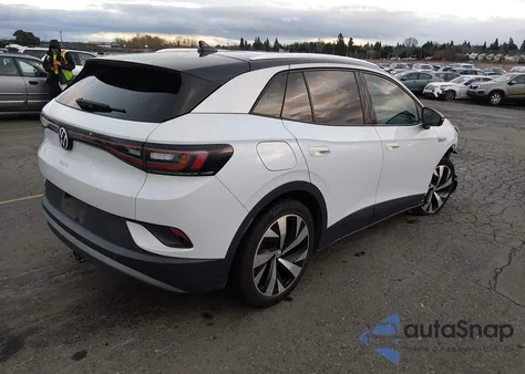 2021 Volkswagen Id.4 1St Edition из США, поврежденный, VIN WVGDMPE23MP022706